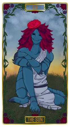 Fullbody Tarot Card